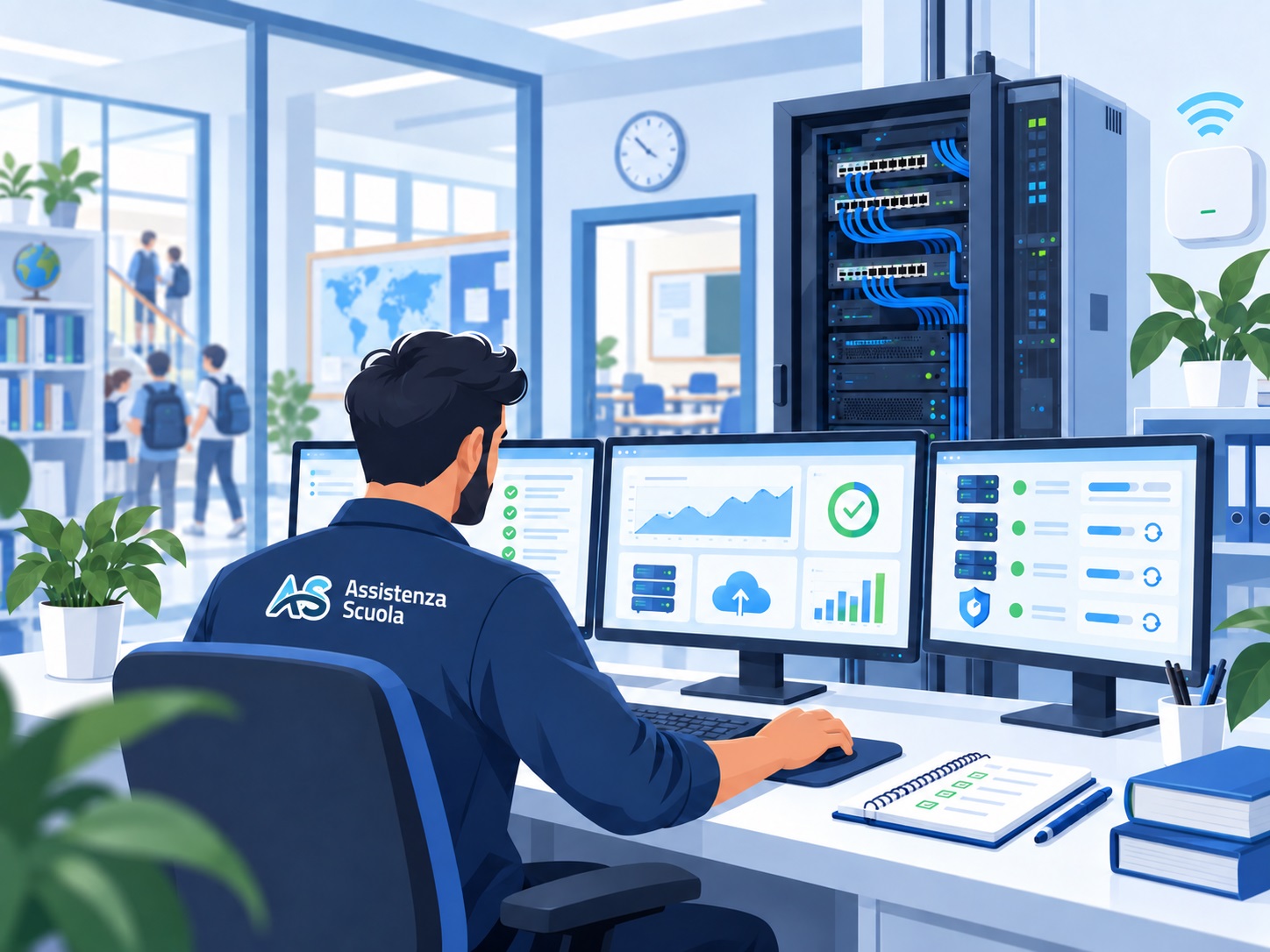 IT, Reti e Cybersecurity per la scuola 5 Gestione IT scolastica moderna