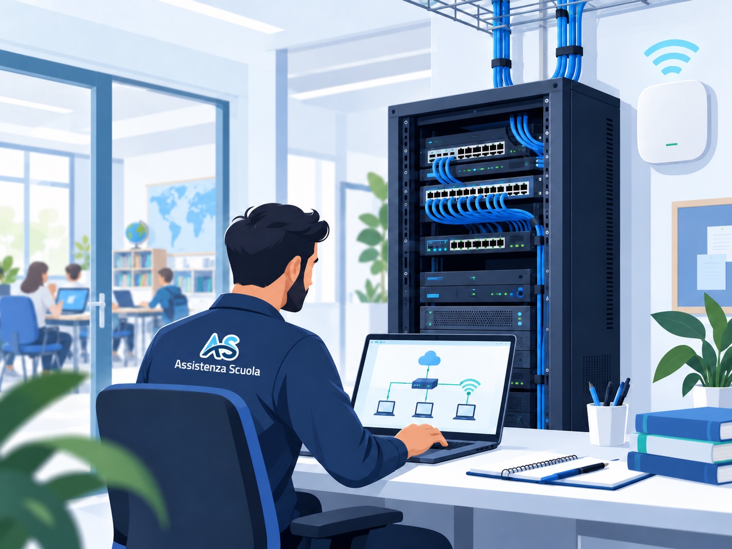 IT, Reti e Cybersecurity per la scuola 2 Rete scolastica protetta e connessa